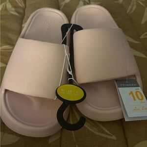 Primark Light Pink Casual Slides